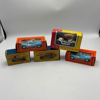 Matchbox Lesney Models of Yesteryear & Porsche 917 Lot of 5 Boxed Cars