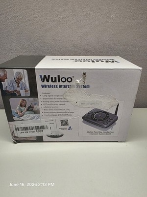 Welcome Two Way Hands Free Intercom System (S600) New Open Box