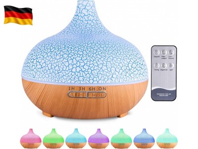 550ml Aroma Diffuser,Ultra Leise Ultraschall Luftbefeuchter