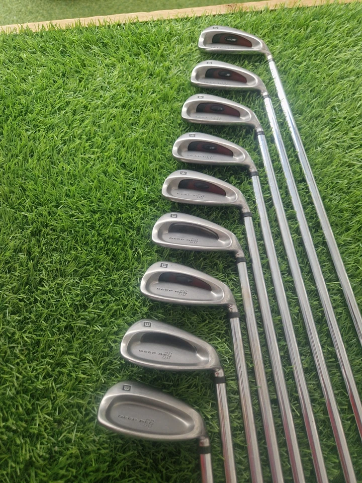 Wilson Deep Red ll Irons 3-SW - Regular Flex Steel Shafts - Right Handed - Image 3 of 4