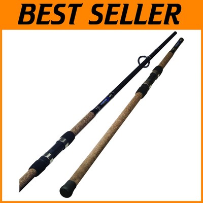 Heavy Duty Graphite Surf Fishing Rod - 66 Inches, Fast Action, Premium Cork Grip