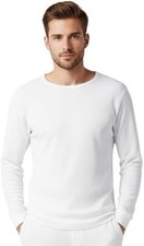 Mens Thermal Long Sleeve T Shirt Underwear Vest Warm Winter Baselayer Top S-2XL