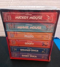 Disney Classic Mickey and Friends Playing Cards, 6-Deck Box Set New Sealed