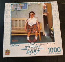 Norman Rockwell The Saturday Evening Post The Shiner Puzzle 1000 Pieces