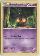 Pumpkaboo (#18) 18/30 Common XY Trainer Kit: Sylveon & Noivern Pokemon LP