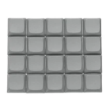 20Pcs PBT Claviers Numeriques Mécaniques pour clavier, gris