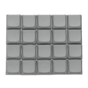 20Pcs PBT Claviers Numeriques Mécaniques pour clavier, gris