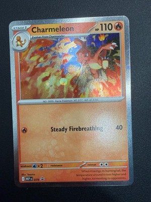 Pokemon - Charmeleon MEP 079 Ultra Rare - Mega Evolution Promo Cosmos Holo