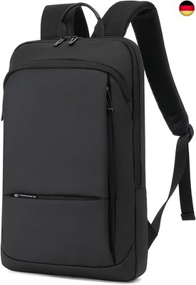 AUGUR Business Slim Rucksack Herren 15,6 Zoll wasserdicht Laptop-Rucksack