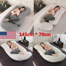 J-Shaped Pregnancy Pillow Full Body Maternity Support Pillows for Pregnant