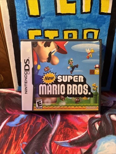 Nintendo New Super Mario Bros. Nintendo DS Manual Included CIB