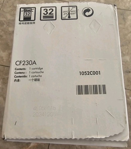 HP 30A Czarny oryginalny toner LaserJet (CF230A) Fabrycznie nowy zapieczętowany - Zdjęcie 6 z 6