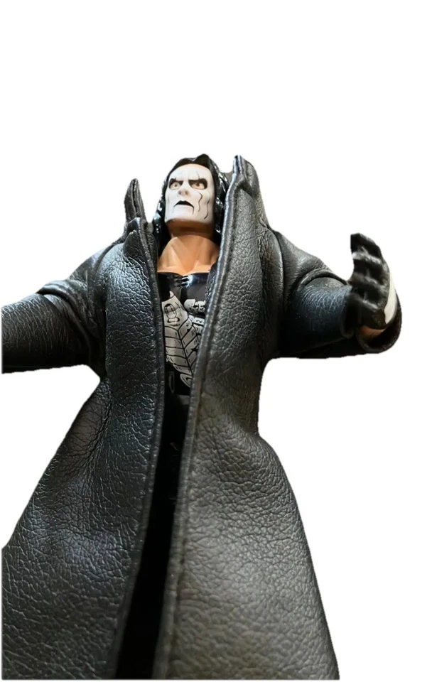 Figura WCW Smash N Slam Wrestlers Nuevo Orden Mundial Hollywood Hulk Hogan & Sting 1999 Toy Biz Foto 4 de 4