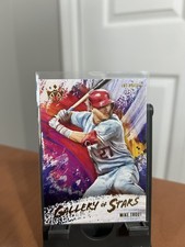 2020 Panini Diamond Kings Mike Trout Gallery Of Stars Insert #GOS-6 - LA Angels