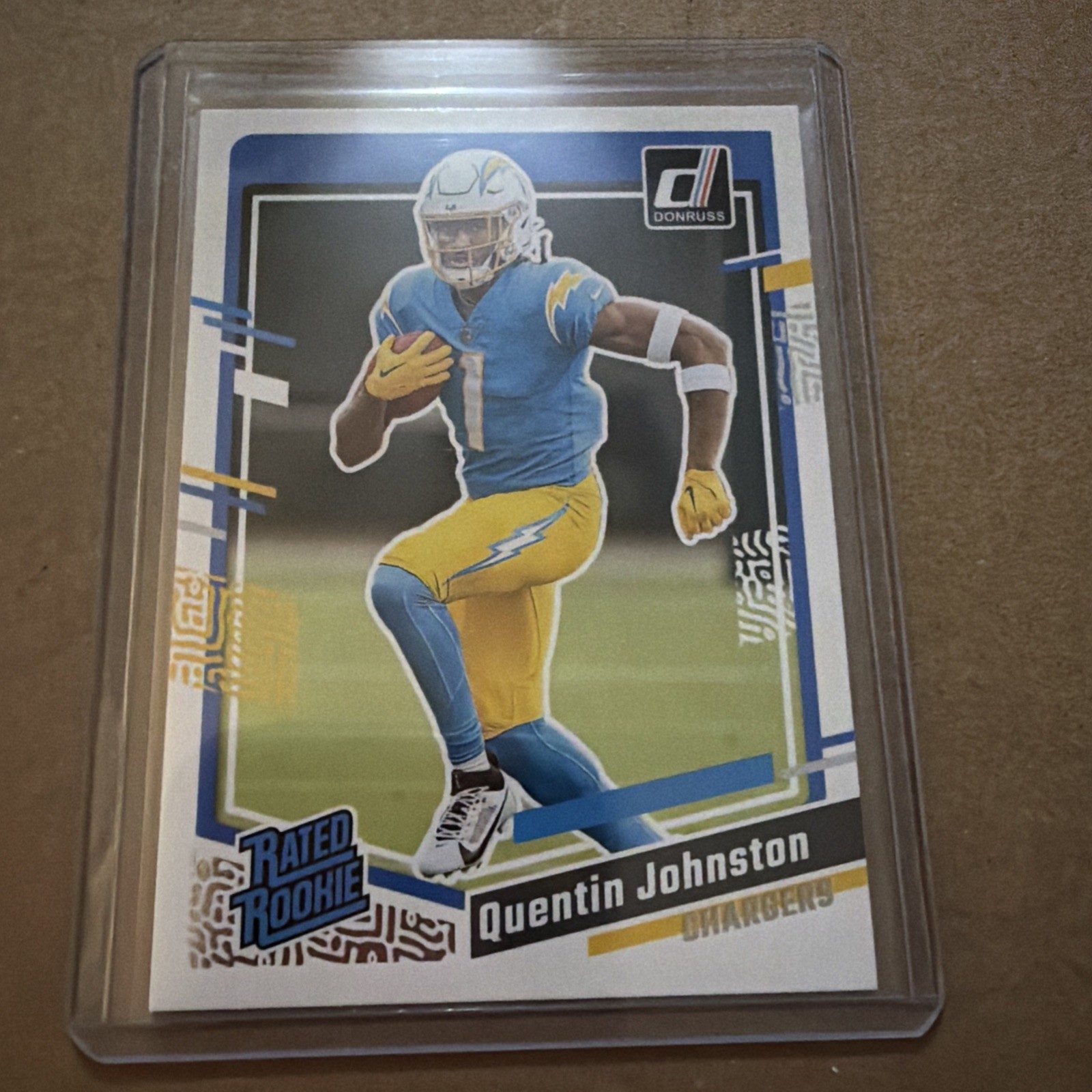 2023 Panini Donruss - Rated Rookie Quentin Johnston #353 (RC)
