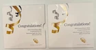 2014 CONGRATULATIONS SET. Gem proof 2014-W American Silver Eagle in display.