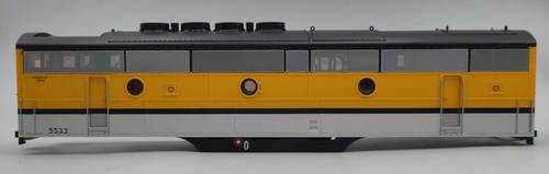 Carcasa locomotora diésel Lionel 38706-2 Rio Grande F-3B unidad B sin motor #5533 | Condition: New