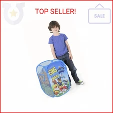 Idea Nuova Nickelodeon Paw Patrol Pop Up Hamper with Durable Carry Handles, 21" 