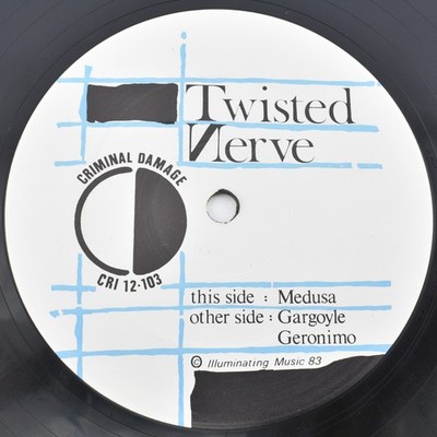 No Sleeve***Twisted Nerve- Eyes You Can Drown in -1983 12'' Goth Post punk