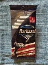 I Pack Of 4 Barbasol Classic Disposable Razor Pivoting Head Shaving Close Shave