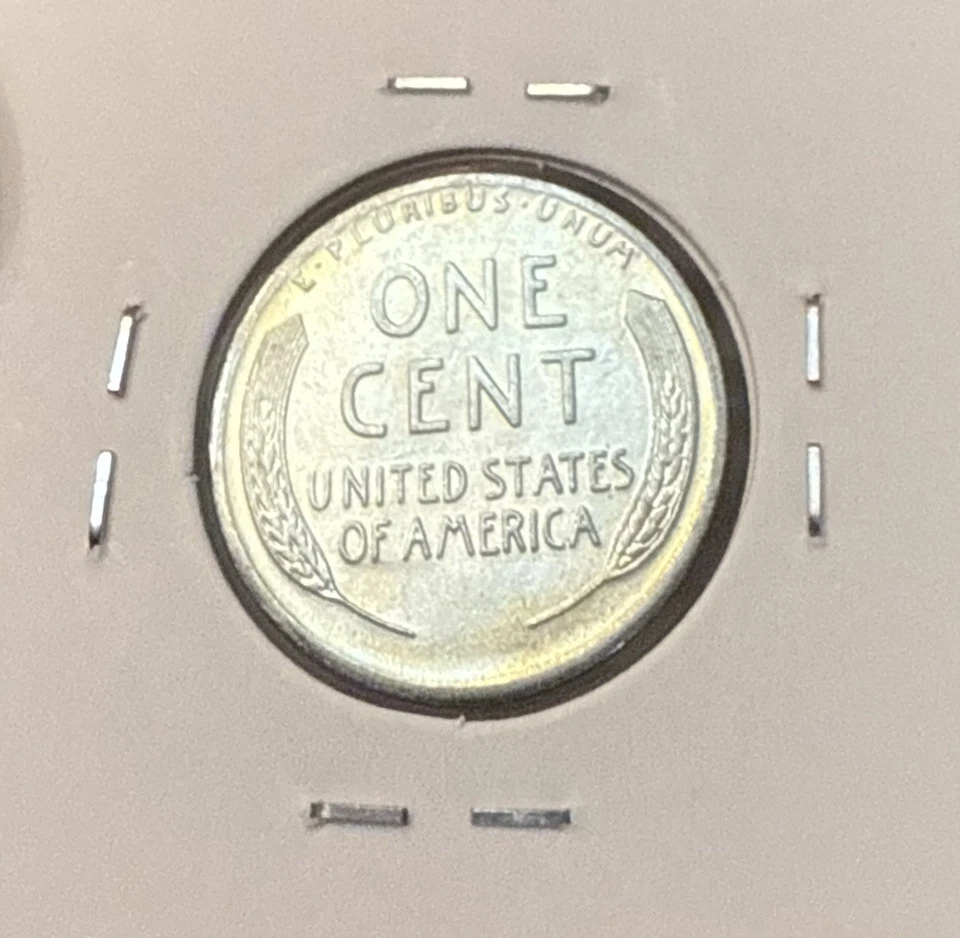 1943-S Lincoln Steel Cent Penny 1C - Incredible Example Toning Hi Grade WWII - Image 2 of 4