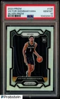 2023-24 Panini Silver Prizm #136 Victor Wembanyama RC Rookie PSA 10 GEM MINT