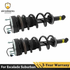 Pair Rear Shock Struts Assys w/Magnetic For Escalade Suburban Tahoe Yukon 21-24