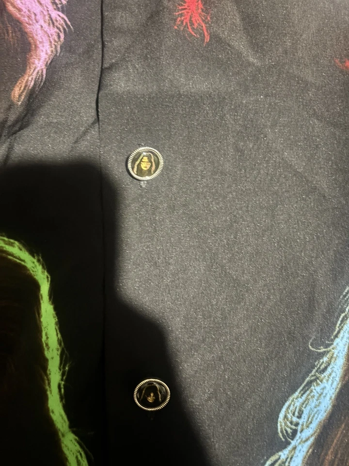 KISS Solo Faces Dragonfly Shirt Men LARGE   - Image 4 of 4