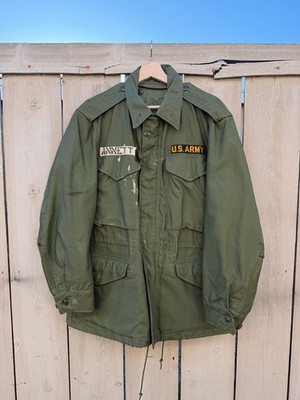 US Army Military M-51 Korean War Field Jacket, M-1951 Short Small 