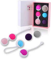 Kegel Balls for Tightening 6 Kegel Exercise Weights Exercise Kit for Beginners