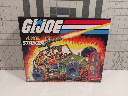 GI Joe AWE Striker w/ Crankcase Retro Walmart Exclusive Factory Sealed