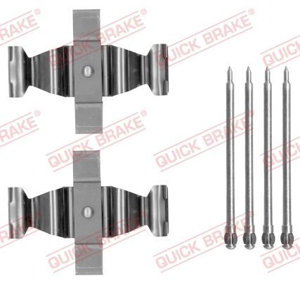 Quick Brake 109-1803 ZubehöRsatz, Scheibenbremsbelag FüR MERCEDES-BENZ-image