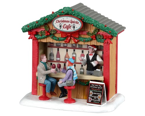 Lemax Weihnachtsmarktstände Winterdorf Weihnachtsfiguren div.Modelle LED - Picture 13 of 19