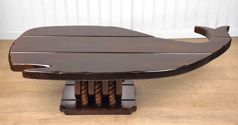 Винтажный фигурный журнальный столик English Heritage из соснового кита - Изображение 2 из 4