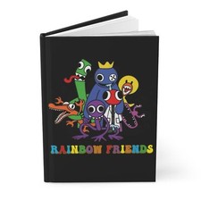 Rainbow Friends Hardcover Journal Matte Book