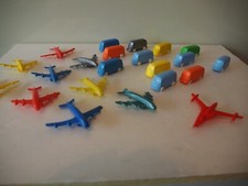 Konvolut Groschenautos, Flugzeuge + VW Bus