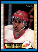 1989-90 O-Pee-Chee #278 Borje Salming fRwblu