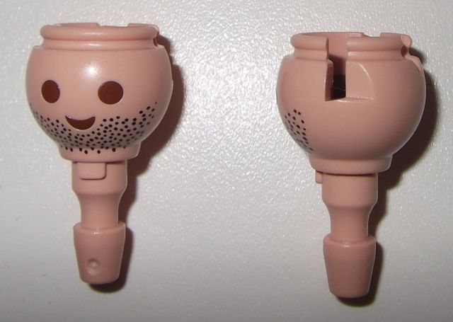 Testa Playmobil Uomo Castano Con Cappello A Sombrero – 133694 – Usata Ma Perfetta