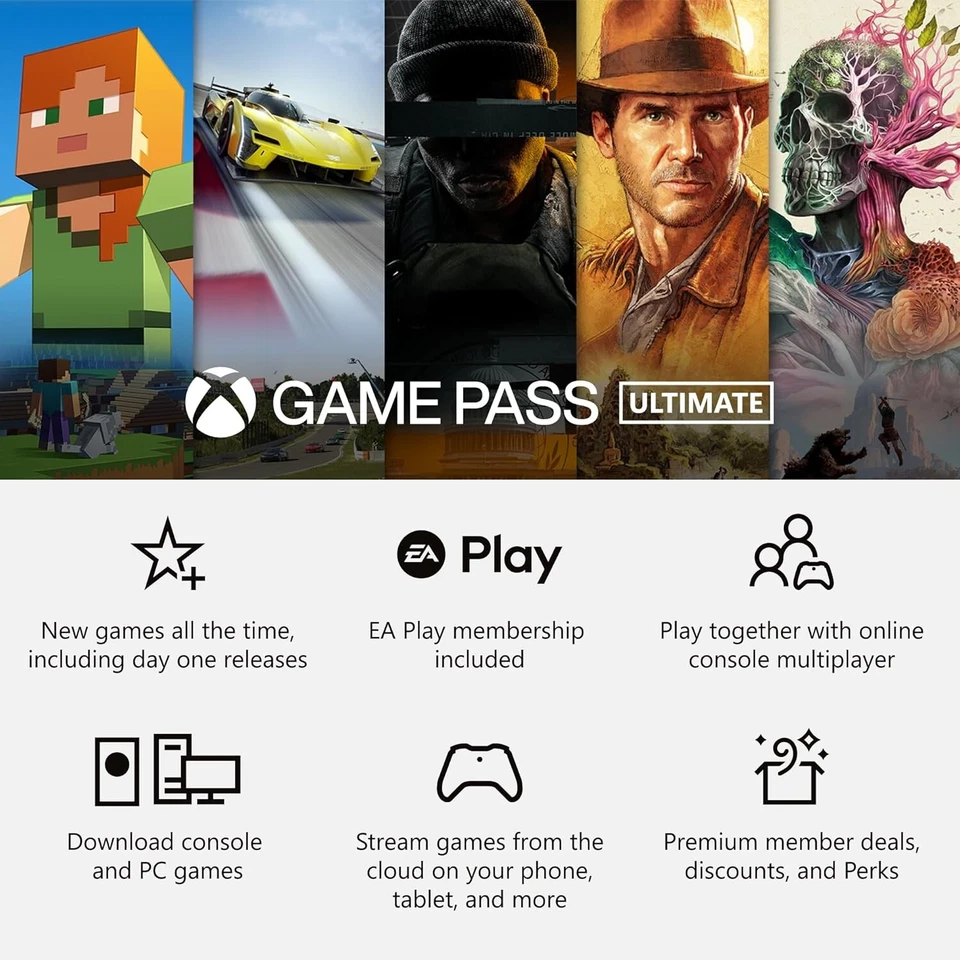 Xbox Game Pass Ultimate - 1 mes de suscripción - Usuarios existentes - Solo EE. UU. - Imagen 3 de 4