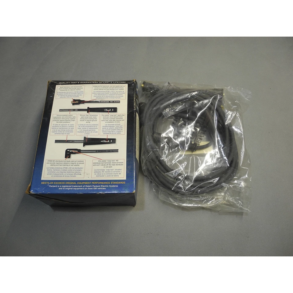 Cable de bujía OEM PI6023 para 57-76 Chevy Ford Pontiac GMC Checker Oldsmobile Foto 4 de 4