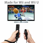 Built in Motion Plus Remote Controller &Nunchuck for Nintendo Wii /Wii U Console