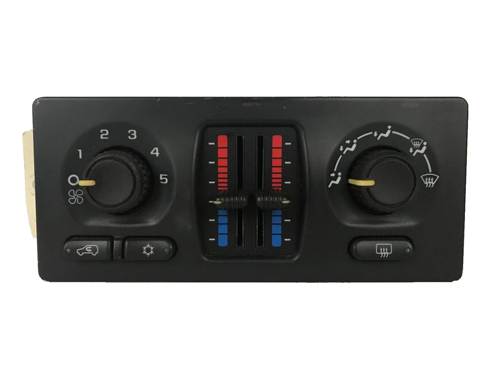 03-06 Silverado Sierra Heater A/C Climate Control BLUE LED - Image 2 of 3
