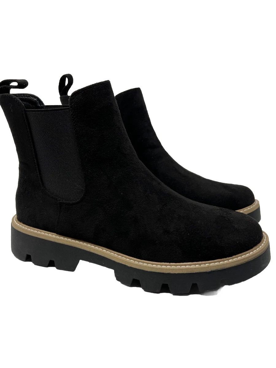 Chinese Laury  L.A Women’s Boots, Leather Suede, With Platform. Size USA 9.5.
