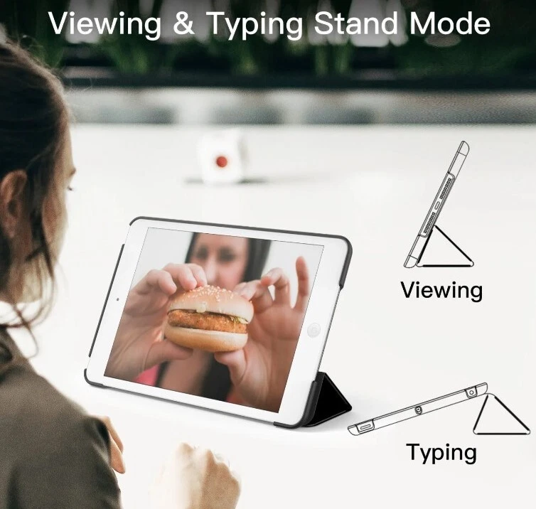 JETech Case for iPad Mini 1 2 3(NOT for iPad Mini 4) Smart Cover Auto Sleep/Wake - Image 4 of 4