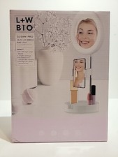 L  W BIO White Gleam Pro Selfie LED Mirror Ring Light NIB