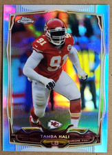 2014 Topps Chrome Tamba Hali Refractor #21 Kansas City Chiefs Football Card NFL