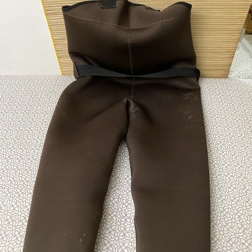 Allen 6mm Overall Waders- Stocking Foot Bibs Overall Fly Fishing- Men's Large - Picture 10 of 17