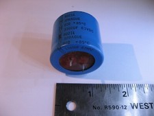 Electrolytic Capacitor 3300uF 63V 85C Snap-In Sprague 80D - NOS Qty 1