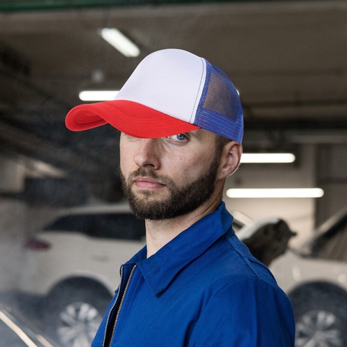 10pcs Sublimation Blank Hats Mesh Baseball Caps Heat Transfer Printing Hats for