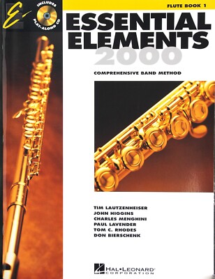 Essential Elements 2000 Flöte Buch 1 mit Playalong C.D.